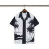 Top Design Heren Jackets Summer Trendy Brand Za Mens and Dames Floral Printed Shirt Nieuw Cardigan Modieuze T-shirt met korte mouwen