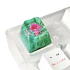 Accessoires Dropshipping Resin KeyCaps Artisan Esc Keycap SA R3 -profiel voor Cherry MX Switch Mechanical Keyboard Flower Series