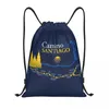 Shopping Bags Custom San Santiago Apstol Drawstring For Yoga Backpacks Men Women Sports Gym Sackpack