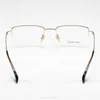 Erkekler için Optik Gözlükler Kadın Retro Tasarımcı 2101 Moda Sayfası Gözlükleri Yarım Çerçeve Ayrıntılı Elastikiyet Kare Stil Anti-Blue Hafif Lens Plakası Kutu