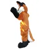 2024 Heiße Verkäufe Brown Husky Maskottchen Kostümanzug Halloween Party Game -Outfit Halloween Adult News