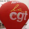 wholesale Custom Inflatable Hot Air Balloon Giant Colorful Advertising Ground Balloon