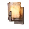 Vägglampa amerikanska retro glaslampor spegelbelysning sovrum badrum modern sconce ljusarmaturer för heminredning armatur E27