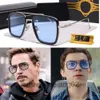 Designer Dita Lunettes de soleil Cycle Lumier Luxury Sungass Homme Womans Walans Driving Fashion Baseball Party Beach Travel Sports Brown Polarize Alloy Square Sun Glasses