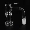 Beracky Full Weld Abpeled Edge Raucher Quarz Banger 10 mm 14mm männlich 4590 Vollgeschweißtes Nägel für Glaswasser Bongs Dab Rigs Rohre