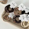 Hair Rubber Bands 4pcs/set Elastic Hair Bands Mixed Color Simple Hair Rope Hair Ties Rubber Band for Girls Headwear Women Hair Accessories Y240417