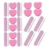 Kit per nail art buffer strisce blocchi a forma di cuore bastoncini kit strumenti file di lucidatura file buffer fai -da -te