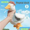 Plush Dolls P Electric Toys Speaker Talking Duck Dancer Recording Singing Dancing Ducks Electronic Doll Baby For Children Drop Deliver Ot9Qt