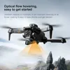 Drones Mini Optical Flow Drone 8K HD 3 Camera Aerial Photography Quadcopter 4 Way automatische obstakelvermijding voor reisgeschenk 24416