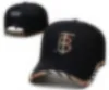 Fashion Casquette Mens Designer Hat Womens Baseball Cap de baseball Chapeaux Fitted Letter