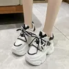 Chaussures décontractées pour femmes baskets à lacets à lacets