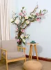 Flores decorativas EVA MAGNOLIA FILIAMENTO DE ORCHIDA DE SÉRCIA ARTIVAL PARA VASES AUTUNO DOMOM CASEBOLA CENTERNO DO CENTERNO DE CENTRAL DOCORAÇÕES