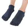 Мужские носки мужчины пять пальцев зима без скольжения фитнес.