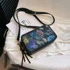 Totes Luxury Designer Small Square Bag Women One Shoulder Sac Luxe Flower Crossbody Purse Girls Office Gift Phone Pocket