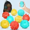 Giochi per esterni in mongolfiera riutilizzabili in palloncino all'aperto Summer Riemibile auto sigillatura a sfera d'acqua silicone veloce per bambini 240408