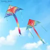 Yongjian Delta Kite Fantasy Series Kites 6 Styles vliegers voor volwassenen of kinderen voor beginners met openlucht speelgoedvliegers Beach Kite Y240416