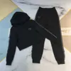 Frauen Tracksuits Hoodie Sets Terry Jumpers Anzug für Lady Slim Tracksuit Reißverschlüsse 6 Optionen