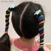 Capelli elastici carini elastiche elastico peli di capelli ragazze ragazze filo telefonico cingolati per capelli scrupoli per capelli accessori moda per capelli da donna fascia nuova y240417