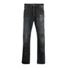 Lila Jeans für Herren Frauenhosen Designer Jeans Männer Sommer Herren lila Marke Jeans Frauen Loch Hight Qualität Stickerei Slim Fit White Grey Black Jean Jeans Jeans Jeans Hosen