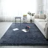 Zwart donzig gebied Tapijt voor slaapkamer wasbare tapijten woonkamer keuken eetkamer tapijten niet-slip