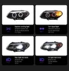 Farol todos os LED para BMW X5 E53 2003-2006 Angel Eye Lens Lens Durnam Light Light Turn Signal Light Light