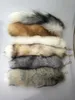 Keychains Lanyards Natural Fox Fur Tail Keychain Furry 2024 Chic Y2K Vacker tillbehörslängd 40 cm bilnyckelringar för kvinnor D240417