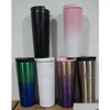 Tumbler Kaffeetasse tragbares Wasser 304 Edelstahl begleitete Auto St Göttin Gradient 401-500 ml Drop Lieferung Hausgarten Kitch ot7uf