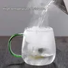 マグカップ400ml 3Dウォーターガラス漫画動物形状ガラスカップ