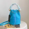 Designer tas Hoge kwaliteit De lederen emmer mj dames schoudermode portemonnee emmers bovengreep portemonnees handtas crossbody tas draagt met klassieke drawstring unisex tas