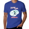 تزلج البولو للرجال مع Donuts Pink Tee-T-Shirt ملابس لطيفة عتيقة بالإضافة إلى أحجام رجال