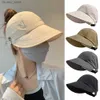 Visors UV Protection Capo-queue Pony Top vide CAP ALIMENTABLE CAP OUTDOOOR SALLE ENVIR RECHETURE COLYSALLE VISINES minces CHAPEL