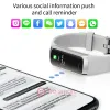 Headphones 2022 Temperature Amoled Smart Barcelet Fiess Sports Smart Band Waterproof Men Womensmartband for Android Ios Smart Wristband