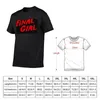 Herrpolos Final Girl Wines Logo T-shirt Plain Boys Animal Print Blacks T-shirts For Men Cotton