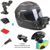 Kit de capacete de motocicletas de acessórios para a GoPro Hero 1110 9 8 7 Acessórios para câmeras de ação Definir suporte de moto de moto de montagem
