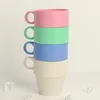 Water Bottles Wheat Straw Cup Baby Breakfast Drink Milk Oat Kindergarten Children's Bottle Anti Slip And Scalding