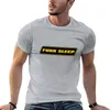 Camiseta de sueño de Polos Fukk para hombres Moda coreana Blacks Tamisetas de gran tamaño para hombres