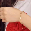 Bracelets de encanto Estrellas hermosos regalos de San Valentín de San Valentín aniversario de la personalidad brazalada cadena romántica