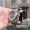Designer Watch Luxury Automatic Mechanical Watches Box Certificate Airbnb Series Titanium Metal Mens 26480ti Movement Wristwatch