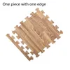 Wooden Baby EVA Foam Play Gym Puzzle Mat Interlocking Exercise Tiles Crawling Carpet for Kids Game Activity Soft Floor 30x30x1cm 240416