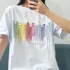 T -shirt för män sommarmens kvinnor designers t skjortor lösa modemärken toppar man avslappnad lyxiga kläder gata ärmkläder tshirts