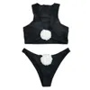 2024 Bikini Split Swimsuit Dames 3D Bikini Sexy Set