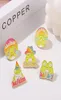 Cartoon Frog Enamel Pin Colorful Rainbow Hat Personal Pronoun Custom Brooches Whole Badge Jewelry Accessories Gift Kids79840332982619