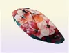 Elastiska pannband Bandanas för män och kvinnor 2022 Brev paljetter Design Green Red Flower Hair Bands Girl Retro Turban Headwraps3360278