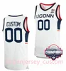 2024 Final Four Basketball Jersey Kemba Walker 2024 Herrmästare UConn Huskies Ray Allen Jeremy Lamb Rudy Gay James Bouknight Tyrese Martin Uconn Jerseys Stitched