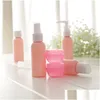 Packing Bottles Wholesale Travel Set Leakproof Plastic Refillable Containers Squeezable Perfect For Business Trip Or Personal Drop Del Dhqtl