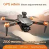 Drones Novo RG601 Max Drone GPS 8K HD Câmera FPV Aerial 5G Fluxo óptico DRON DRON com Dual WiFi Profissional Grande Tamanho UAV 5km 24416