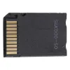 Cards for PSP Memory Stick Adapter, Micro to Memory Stick for DUO Card for Sony Portable Camera Handycam Support