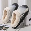 Zapatillas para mujeres hombres de invierno zapatos calientes zapatos calientes para hombres casa plana dormitorio interior casa algodón cómodo otoño