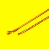 Chokers Trendy Fashion Jewelry Gold Color Stainless Steel Girl's Lady Women Snake Chain Short Choker NecklacesChokers280c