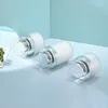 Storage Bottles 2PCS 30/50/100G Cosmetic Jar Acrylic Cream Refillable Vacuum Bottle Press Style Vials Airless Container